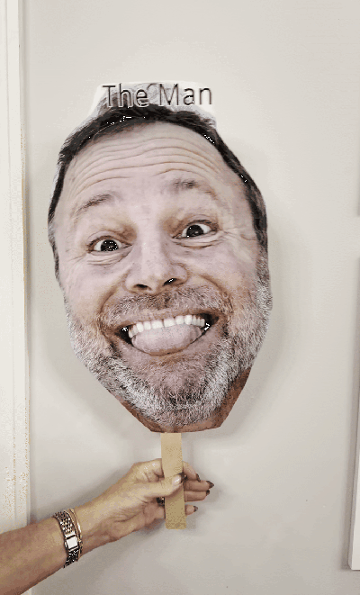 10" Wide Face Poster - Foam Core